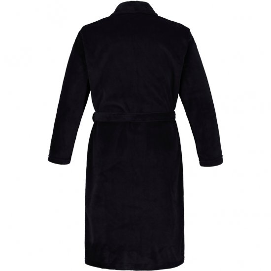 JP1880 Bathrobe with Spacious Patch Pockets Dark Navy - Undertøj og badetøj - Badetøj og Undertøj i store størrelser 