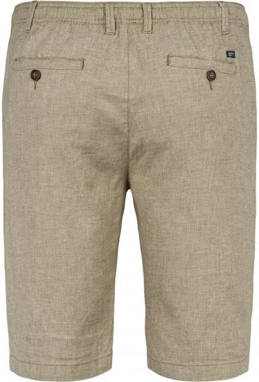 North Latitude 41106 Linen Shorts Beige - Shorts - Shorts i store størrelser - W40-W60