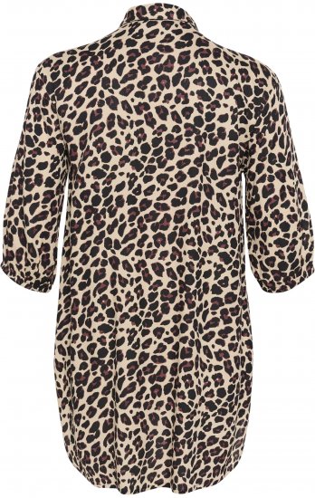 Kaffe Curve Sonna Skjorte Leopardmønster - Bluser & tunikaer - 