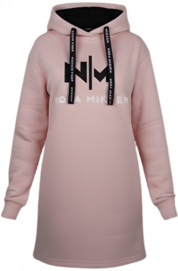Nora Mikken KADRI Long Hoodie PINK - Trøjer og hættetrøjer - 