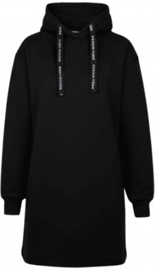 Nora Mikken KRISTINA Long Hoodie Black - Trøjer og hættetrøjer - Sweatere & hoodies til kvinder