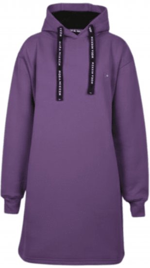 Nora Mikken KRISTINA Long Hoodie Purple - Trøjer og hættetrøjer - 