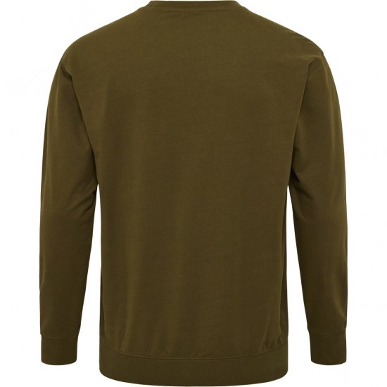 North Latitude Sweatshirt Army Green - Trøjer og hættetrøjer - Trøjer og Hættetrøjer i store størrelser - 2XL-14XL