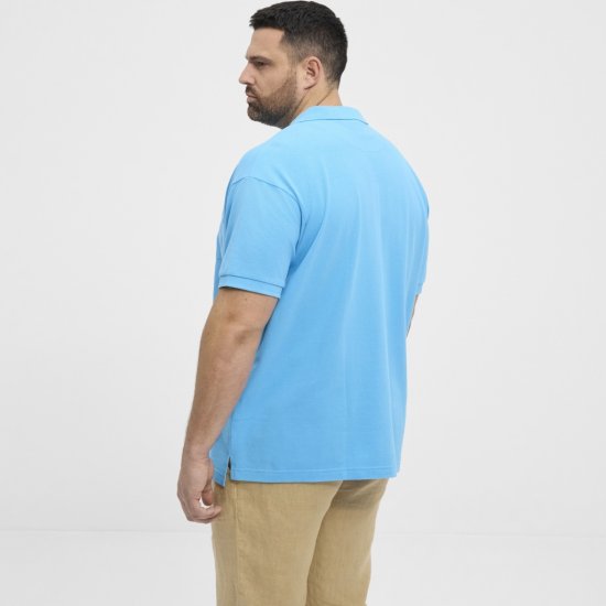 North Latitude Polo Pique Short Sleeve Turquoise - Polotrøjer - Polotrøjer 2XL-8XL