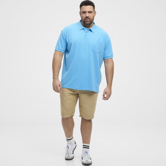 North Latitude Polo Pique Short Sleeve Turquoise - Polotrøjer - Polotrøjer 2XL-8XL