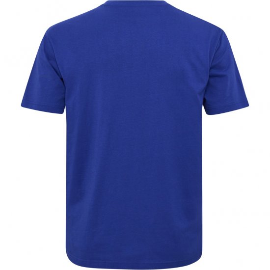 North Latitude T-shirt Printed Short Sleeve Blue - T-shirts - T-shirts i store størrelser - 2XL-14XL