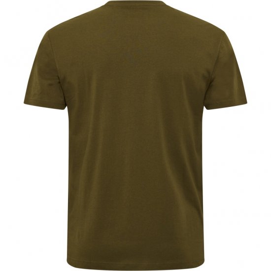 North Latitude T-Shirt Printed Short Sleeve Green - T-shirts - T-shirts i store størrelser - 2XL-14XL
