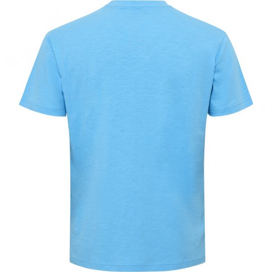 North Latitude T-Shirt Printed Turquoise - T-shirts - T-shirts i store størrelser - 2XL-14XL