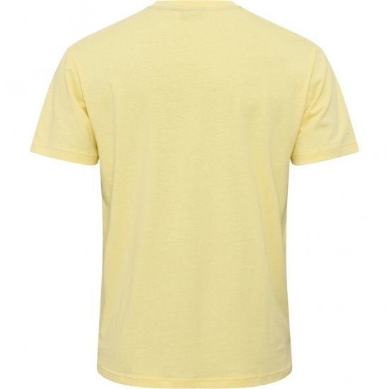 North Latitude T-Shirt Printed Yellow - T-shirts - T-shirts i store størrelser - 2XL-14XL
