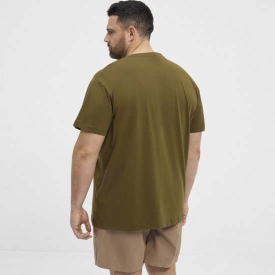 North Latitude T-Shirt Ice Cream Green - T-shirts - T-shirts i store størrelser - 2XL-14XL