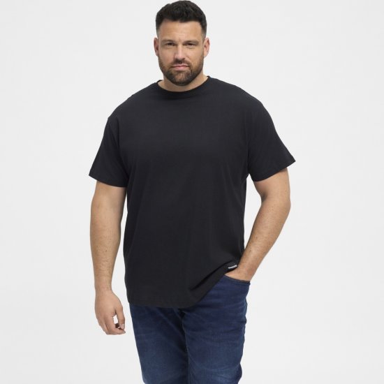 North Latitude T-Shirt 2-Pack Black - T-shirts - T-shirts i store størrelser - 2XL-14XL