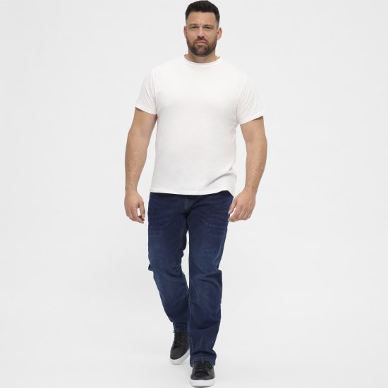 North Latitude Jeans Ringo Blue Used Wash - Jeans og bukser - Herrejeans og bukser i store størrelser W40-W70