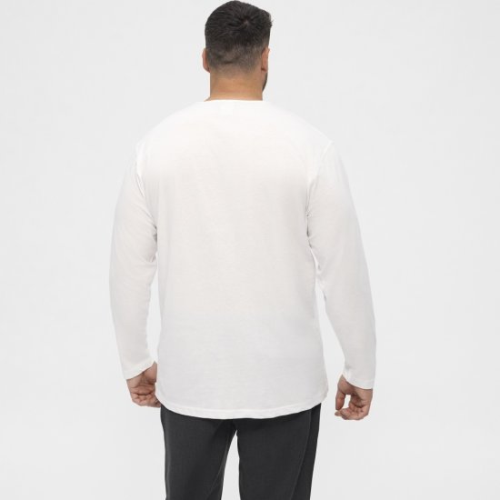 North Latitude T-Shirt Long Sleeve - T-shirts - T-shirts i store størrelser - 2XL-14XL