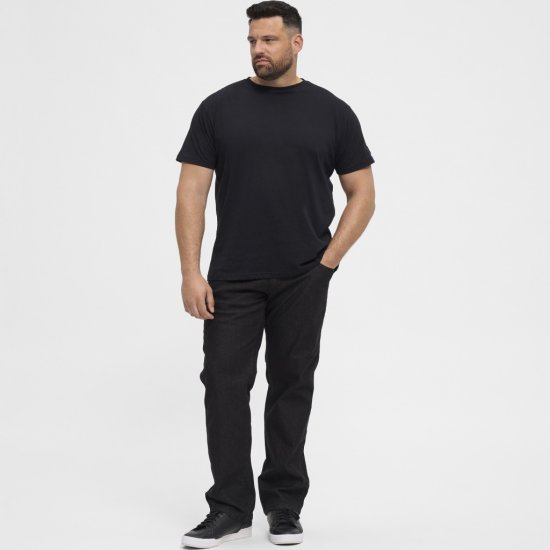 North Latitude Jeans Mick Black Stone Wash - Jeans og bukser - Herrejeans og bukser i store størrelser W40-W70