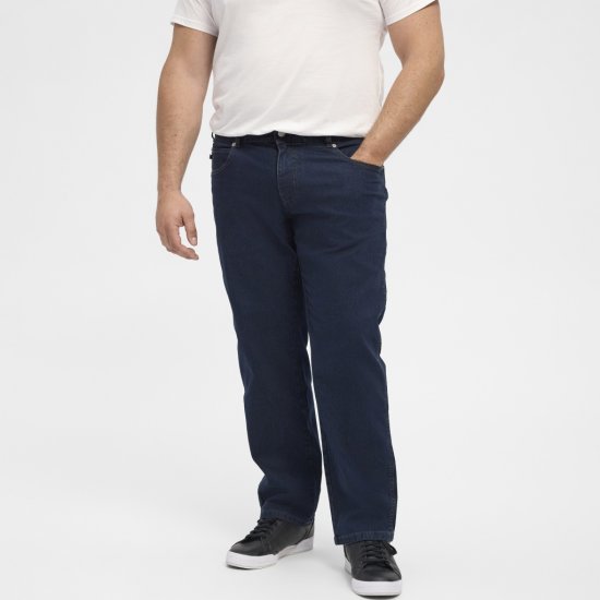 North Latitude Jeans Mick Blue Stone Washed - Jeans og bukser - Herrejeans og bukser i store størrelser W40-W70
