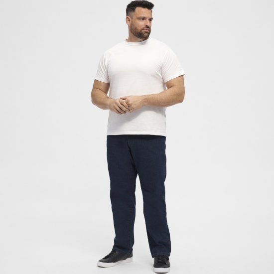 North Latitude Jeans Mick Blue Stone Washed - Jeans og bukser - Herrejeans og bukser i store størrelser W40-W70