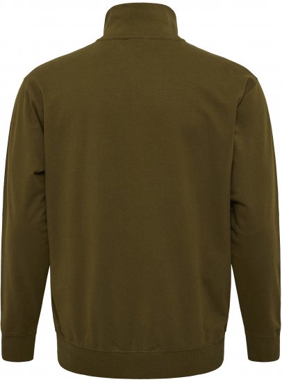 North Latitude Sweatshirt Half-Zip Green - Trøjer og hættetrøjer - Trøjer og Hættetrøjer i store størrelser - 2XL-14XL