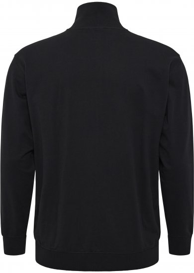 North Latitude Sweatshirt Cardigan Black - Trøjer og hættetrøjer - Trøjer og Hættetrøjer i store størrelser - 2XL-14XL