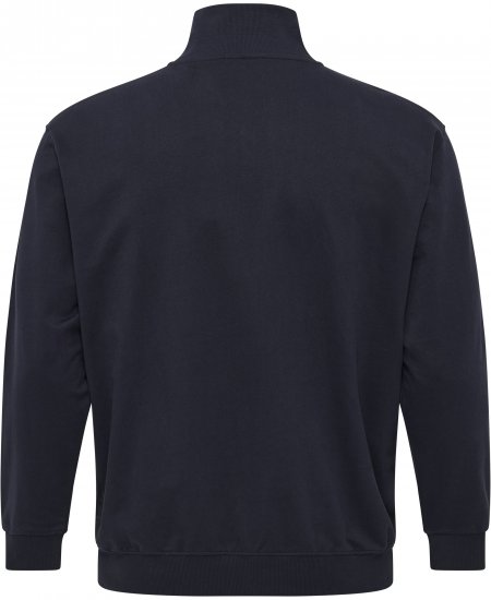 North Latitude Sweatshirt Cardigan Navy - Trøjer og hættetrøjer - Trøjer og Hættetrøjer i store størrelser - 2XL-14XL