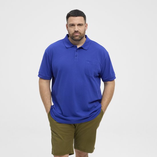 North Latitude Polo Pique Short Sleeve Cobalt Blue - Polotrøjer - Polotrøjer 2XL-8XL