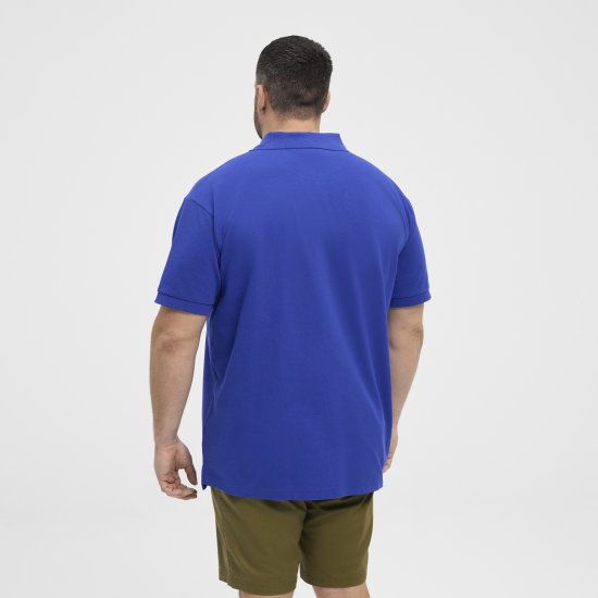 North Latitude Polo Pique Short Sleeve Cobalt Blue - Polotrøjer - Polotrøjer 2XL-8XL