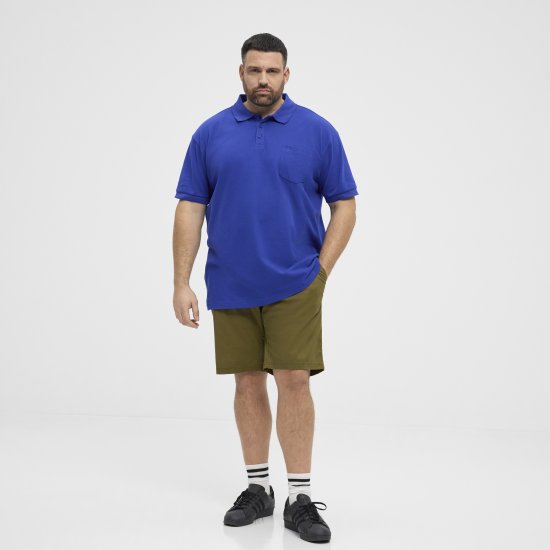 North Latitude Polo Pique Short Sleeve Cobalt Blue - Polotrøjer - Polotrøjer 2XL-8XL