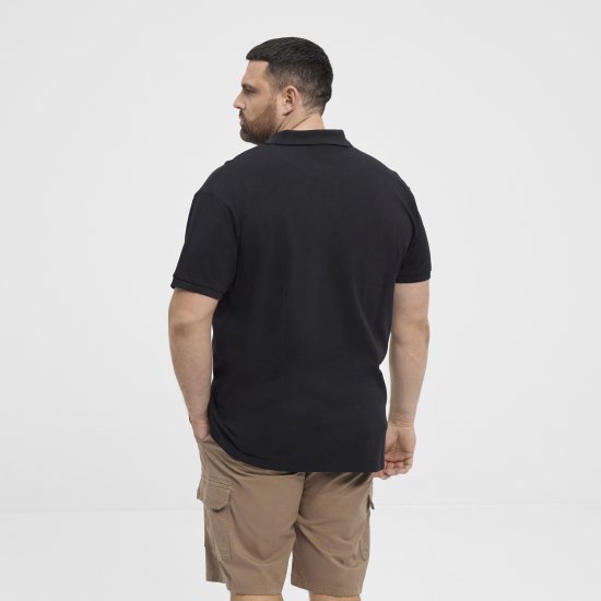 North Latitude Polo Pique Short Sleeve Black - Polotrøjer - Polotrøjer 2XL-8XL