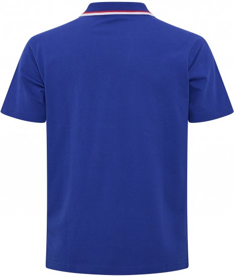 North Latitude Polo Pique V-Neck Blue - Polotrøjer - Polotrøjer 2XL-8XL