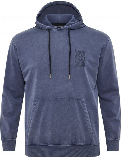 North Latitude Hoodie Denim TALL Navy - TALL trøjer - 