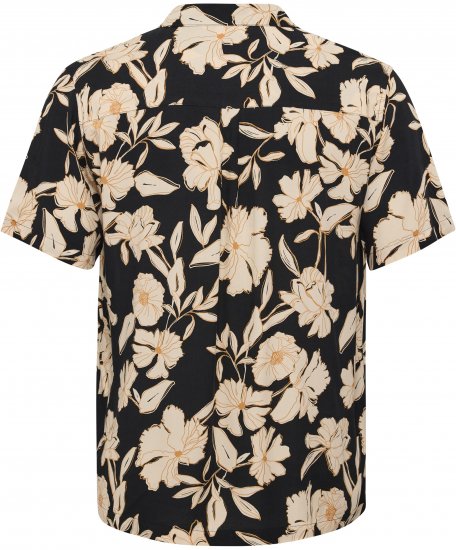 North Latitude Shirt Cuba Short Sleeve Navy - Skjorter - Skjorter til store mænd 2XL- 8XL