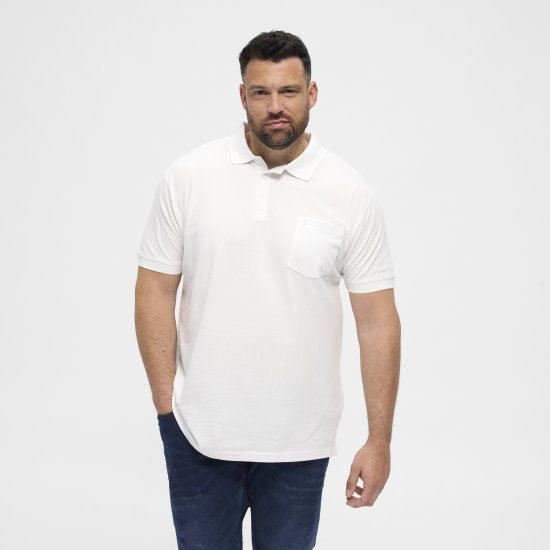 North Latitude Polo Short Sleeve White - Polotrøjer - Polotrøjer 2XL-8XL