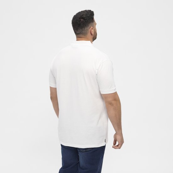 North Latitude Polo Short Sleeve White - Polotrøjer - Polotrøjer 2XL-8XL