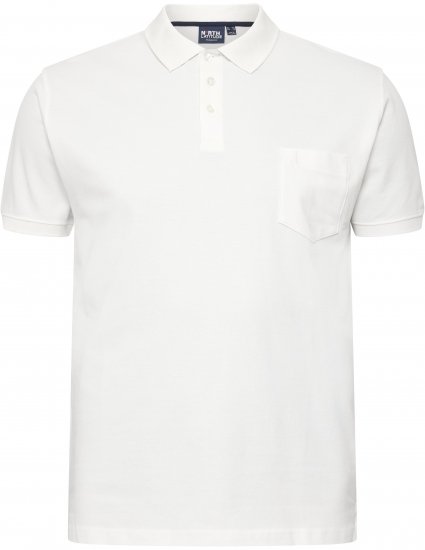 North Latitude Polo Short Sleeve White - Polotrøjer - Polotrøjer 2XL-8XL