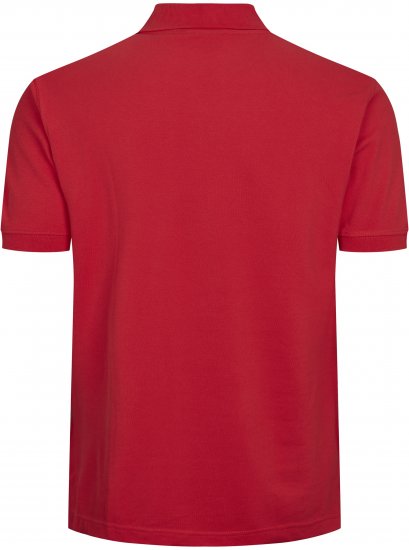 North Latitude Polo Short Sleeve Red TALL - HERRETØJ MT-6XLT - Tøj til høje mænd