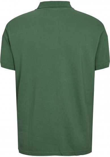 North Latitude Polo Short Sleeve Green TALL - HERRETØJ MT-6XLT - Tøj til høje mænd