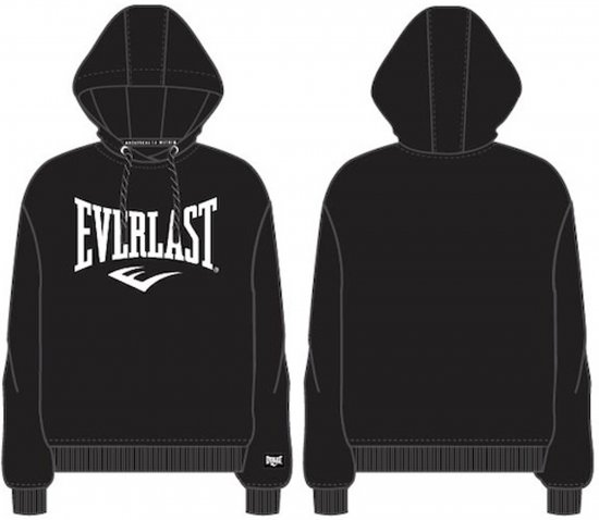 North Latitude Everlast Hoodie Black - Trøjer og hættetrøjer - Trøjer og Hættetrøjer i store størrelser - 2XL-14XL