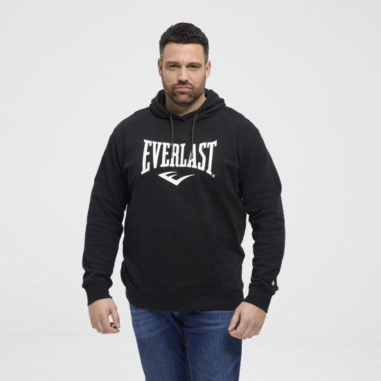North Latitude Everlast Hoodie Black - Trøjer og hættetrøjer - Trøjer og Hættetrøjer i store størrelser - 2XL-14XL