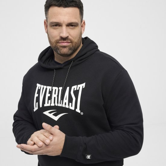 North Latitude Everlast Hoodie Black - Trøjer og hættetrøjer - Trøjer og Hættetrøjer i store størrelser - 2XL-14XL