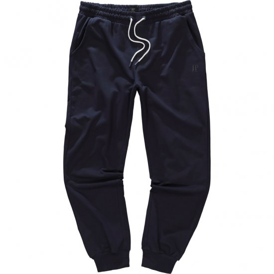 JP1880 Sweatpants Modern Fit Lightweight Navy - HERRETØJ MT-6XLT - Tøj til høje mænd