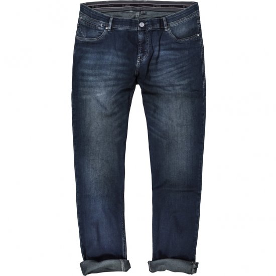 JP1880 Jeans Regular Fit 5-Pocket Blue Denim - Jeans og Bukser - Herrejeans og bukser i store størrelser W40-W70