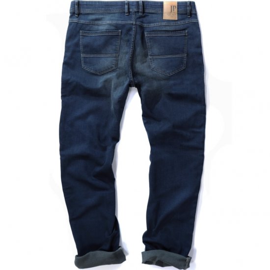JP1880 Jeans Regular Fit 5-Pocket Blue Denim - Jeans og bukser - Herrejeans og bukser i store størrelser W40-W70