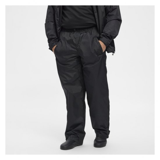 North Latitude Rain Pants Black - Sportstøj & outdoor - Sportstøj i store størrelser til mænd
