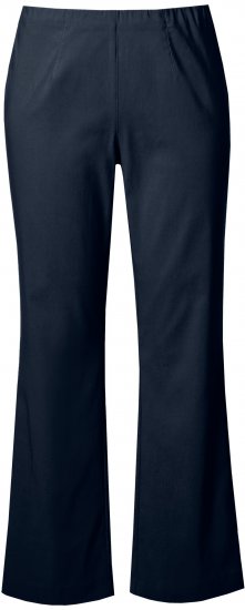 Ulla Popken Classic Stretch Bengaline Comfort Pants Navy - Jeans & Bukser i Store Størrelser – Plus Size - 