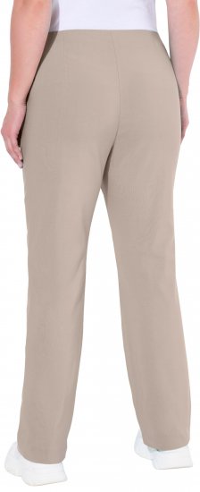 Ulla Popken Classic Stretch Bengaline Comfort Pants Beige - Jeans & Bukser i Store Størrelser – Plus Size - Jeans & bukser, EU 42-70