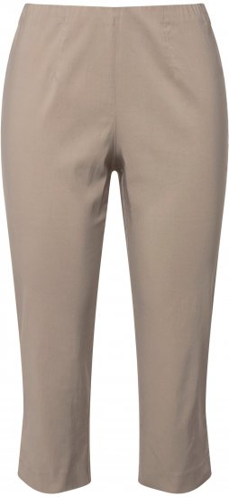 Ulla Popken Stretch Basic Bengaline Capri Pants Orange - Jeans & Bukser i Store Størrelser – Plus Size - 