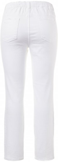 Ulla Popken Sienna Stretch Twill Jeggings Snow White - Jeans & Bukser i Store Størrelser – Plus Size - 