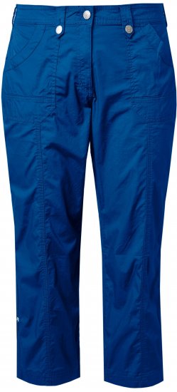 Ulla Popken Roll Tab Hem Stretch Cargo Pants Blue - Jeans & Bukser i Store Størrelser – Plus Size - 