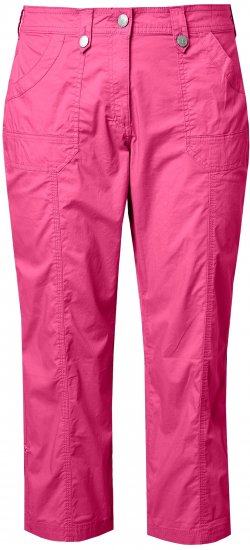 Ulla Popken Roll Tab Hem Stretch Cargo Pants Pink - Jeans & Bukser i Store Størrelser – Plus Size - Jeans & bukser, EU 42-70