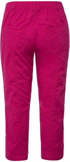 Ulla Popken Roll Tab Hem Stretch Cargo Pants Pink - Jeans & Bukser i Store Størrelser – Plus Size - Jeans & bukser, EU 42-70