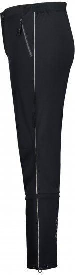 Ulla Popken Zip Off Reflective Detail Funtional Powerstretch Pants Black - Jeans & Bukser i Store Størrelser – Plus Size - Jeans & bukser, EU 42-70
